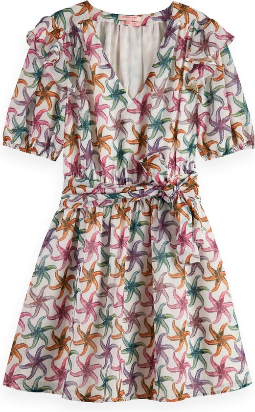 Scotch & Soda Mini-robe à volants Robe Femme - Taille 40