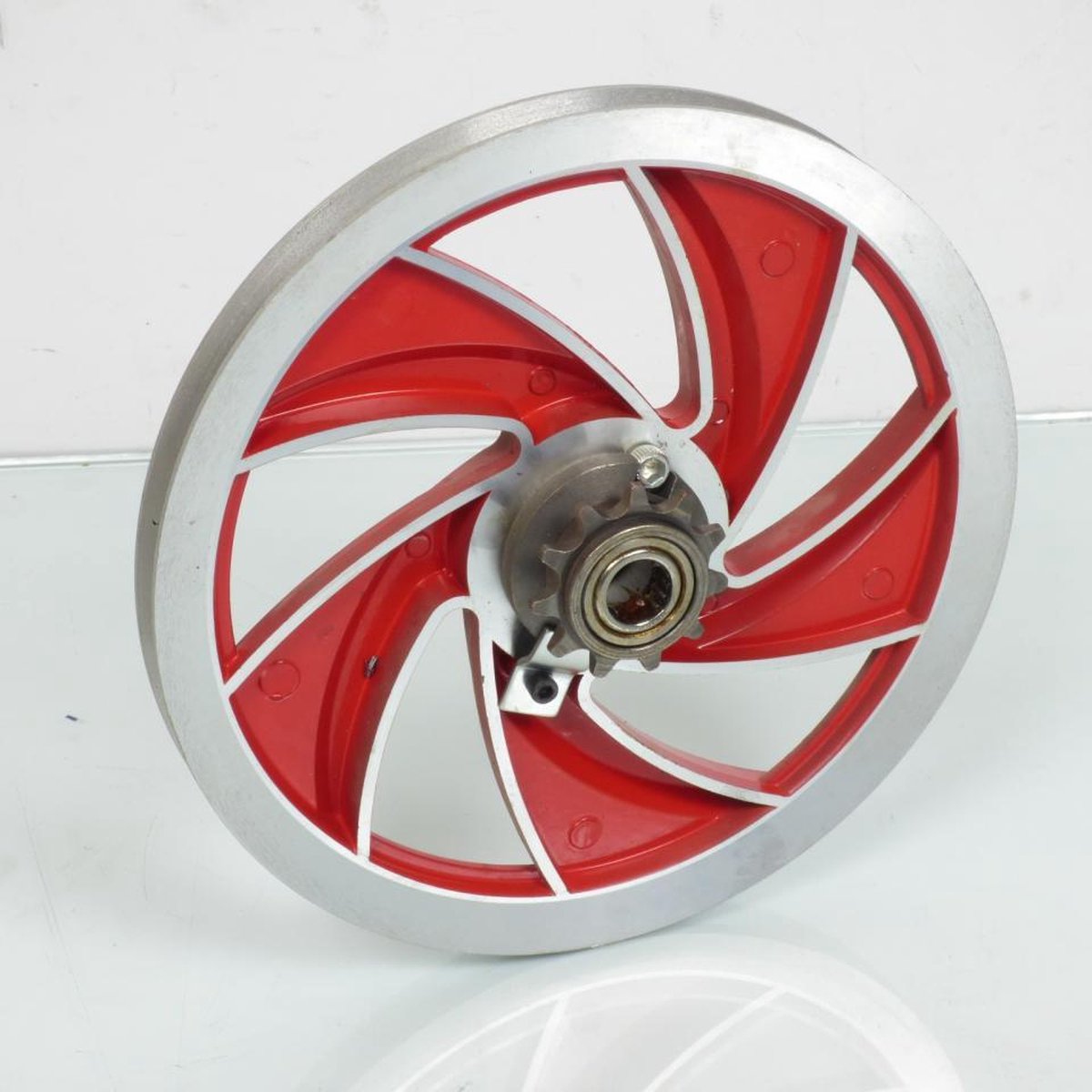 transmissie poelie rsm voor bromfiets peugeot 50 103 indiana na 1985 nieuw