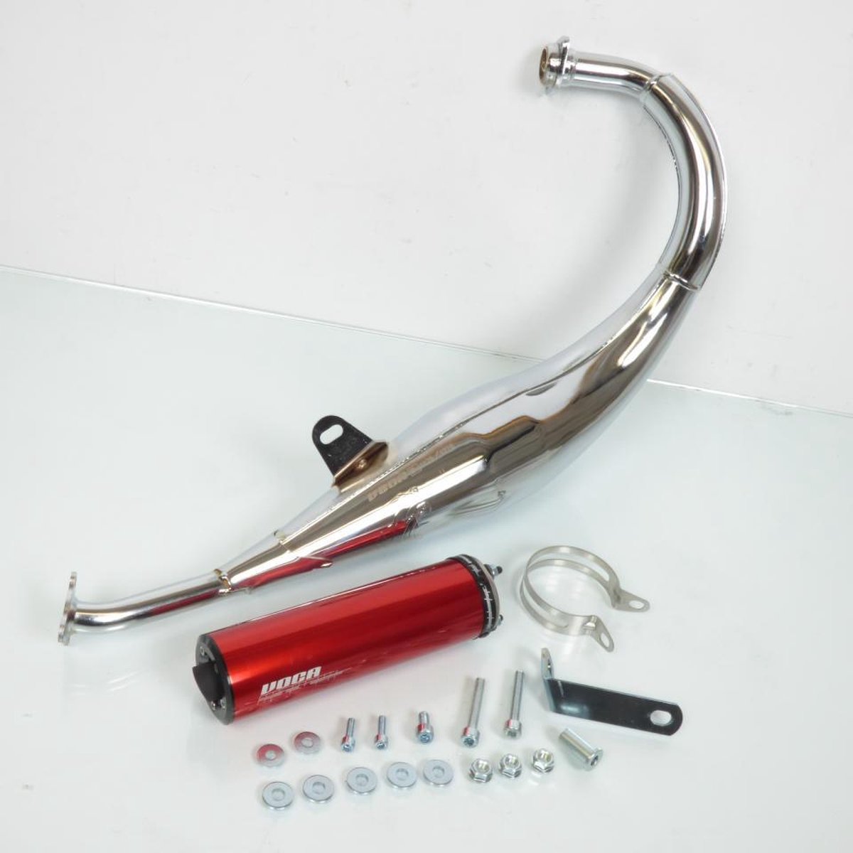 Pot d échappement Voca pour Moto Aprilia 50 RS4 2006 à 2020 VCR-RD15192/RE Rookie Réplica Neuf