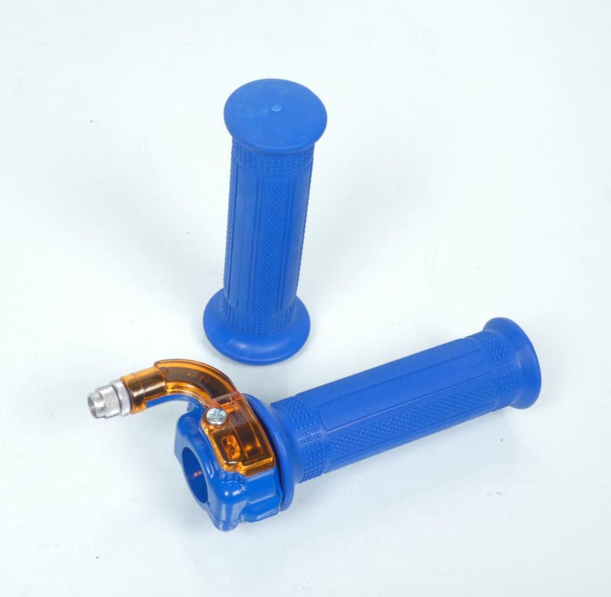 snelspanner handvat kit mini targa blauw cocotte/levier lusito voor bromfiets