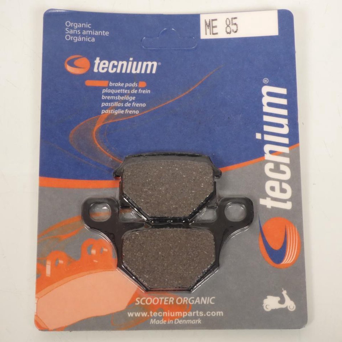 tecnium remblokje voor aprilia 50 rs4 2t euro4 motorfiets 2018 tot 2019 ar nieuw