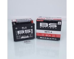 Accu BS Battery voor scooter Yamaha 125 Beluga 1990 tot 1995 YB7C-A SLA Nieuw