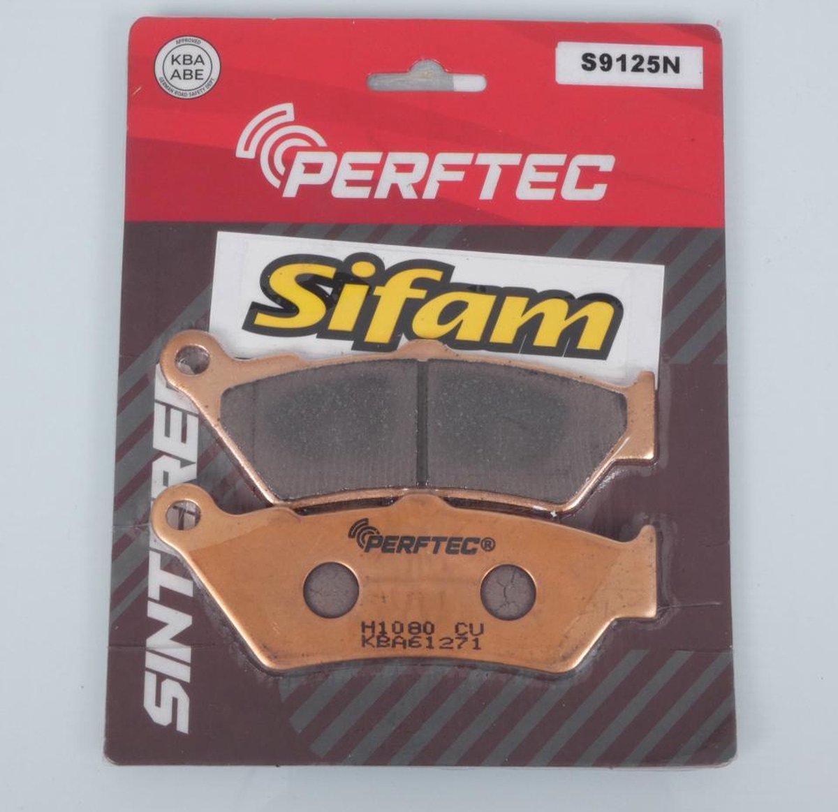 Plaquette de frein Perftec pour Moto BMW 850 F Gs 2018 à 2021 AV Neuf