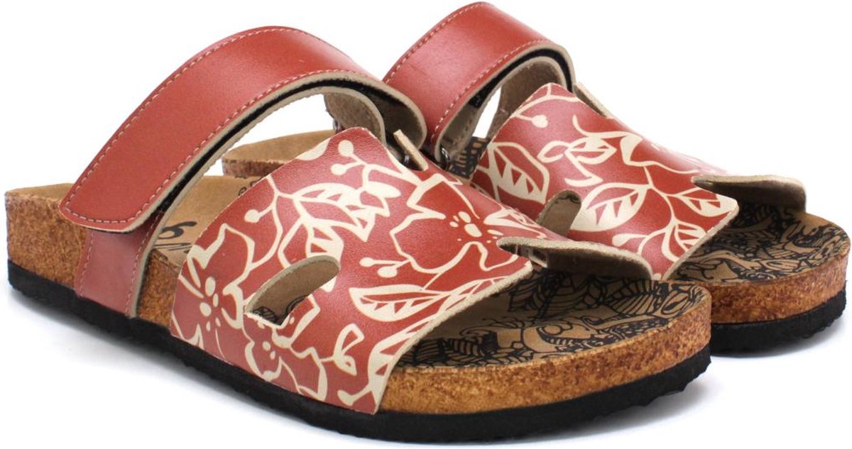 GOBY Flowers Flow Sandalen Slippers Hoge kwaliteit Handmade
