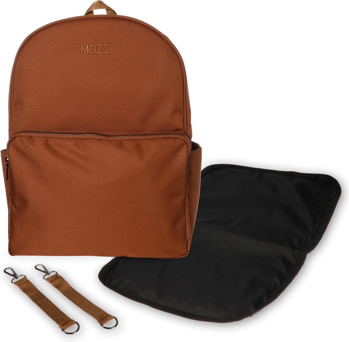 MOZZ BAGS - Luiertas Rugzak - Luton Cognac