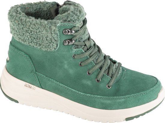 Skechers On-The-Go Stellar - Winterize 144770-DKGR, Vrouwen, Groen, Laarzen, maat: 37