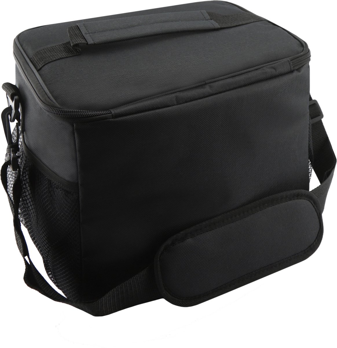 Rockerz Koeltas - 4 laags geïsoleerde - Incl. 2 koelelementen - 15 liter - Lunchtas - Picknicktas - Capaciteit voor 24x 33 cl blikken of 12x 33 cl flesjes - Slijtvast en duurzaam materiaal - Waterdicht en vuilafstotend - kleur: Zwart — cadeau in Sport & Outdoor - foto 3