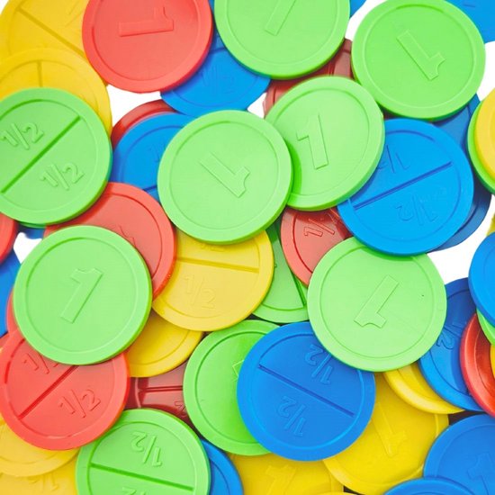 CombiCraft Breekmunten Van Gerecyceld Plastic In Het Blauw - 10.000