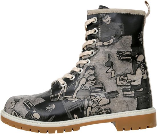 DOGO Bottes femmes Femme - Supper NoirBlanc 38