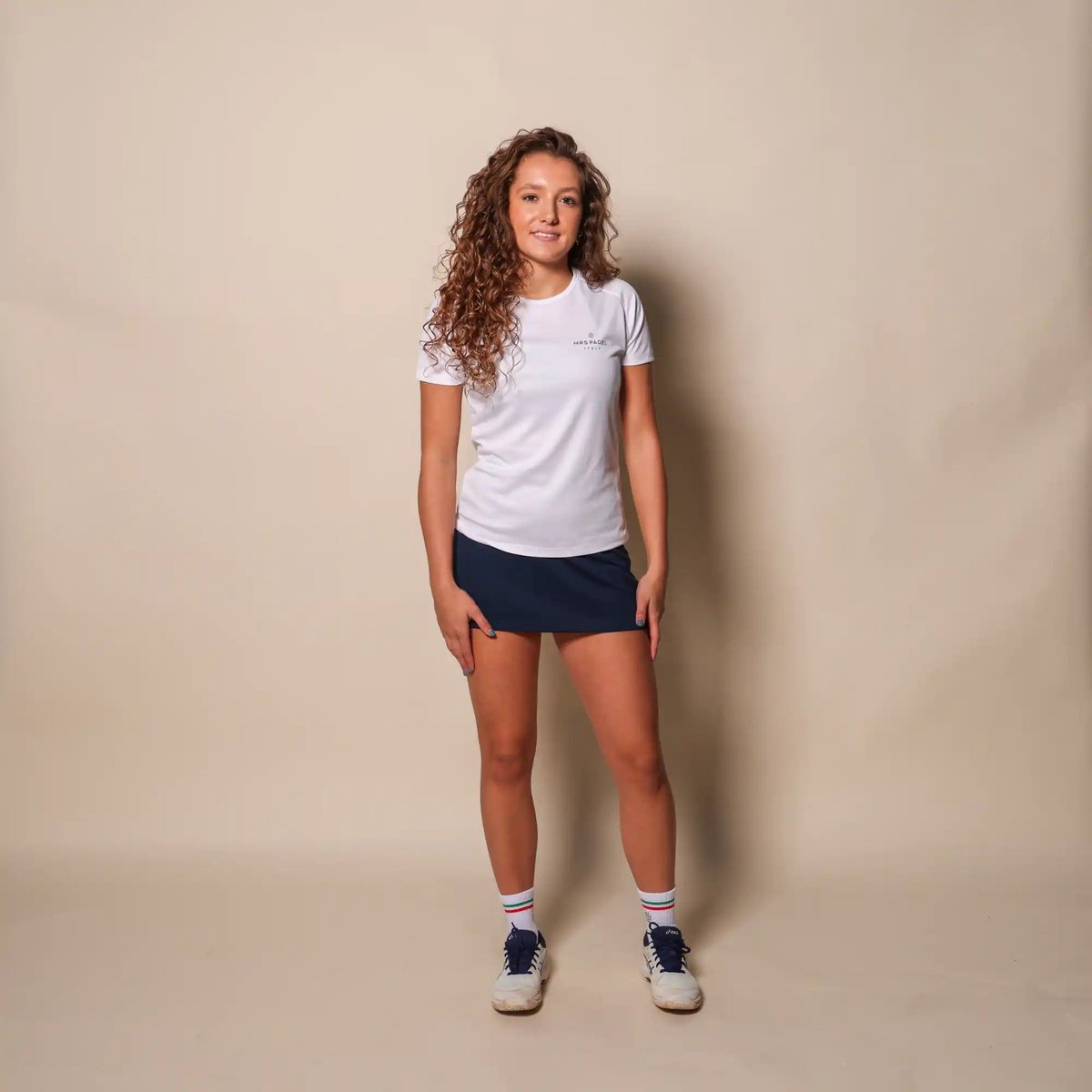 Padel Shirt Wit - Maat S