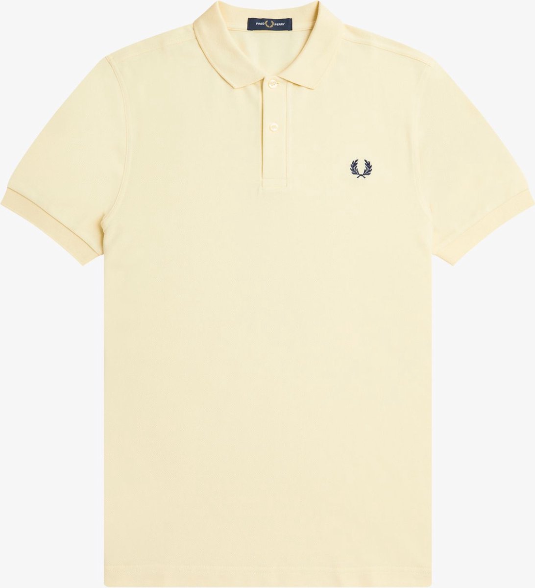 Fred Perry Plain Fred Perry Shirt Geel