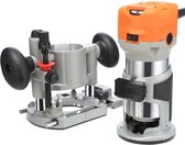 Bol.com bovenfrees trimmer 800W kantenfrees 10000-30000rpm eenhandsfrees 6 snelheden multifunctionele bovenfrees rolgeleidersleu... aanbieding