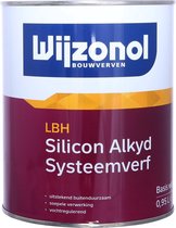 Wijzonol LBH Silicon Alkyd Systeemverf RAL 9010 Gebroken wit 500 ml