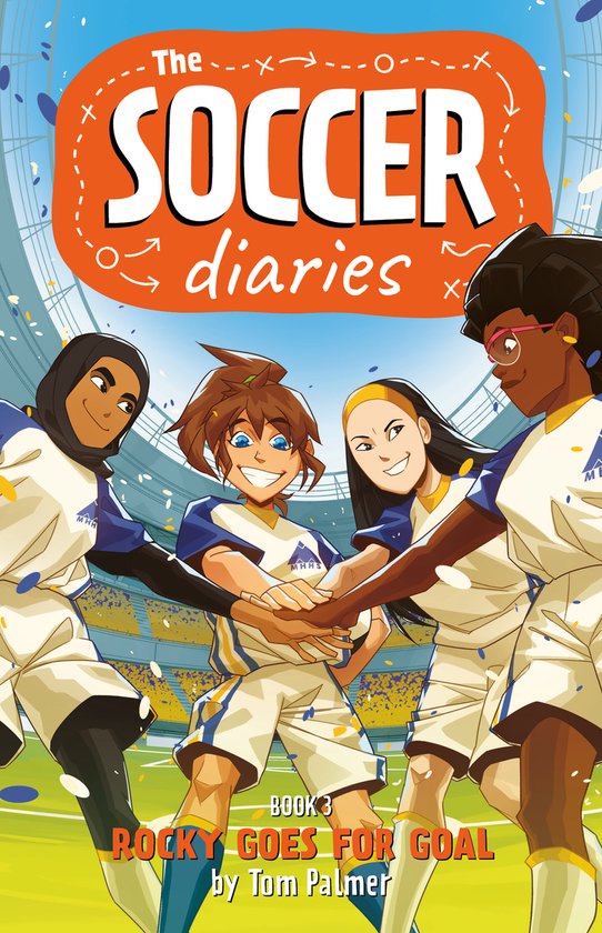 The Soccer Diaries-The Soccer Diaries Book 3: Rocky Goes for ... - cover