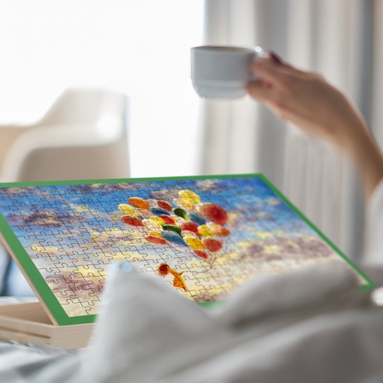 Draaibare puzzeltafel met 4 lades kopen