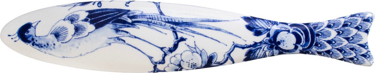 Royal Delft Blue Herring Peacock Scales