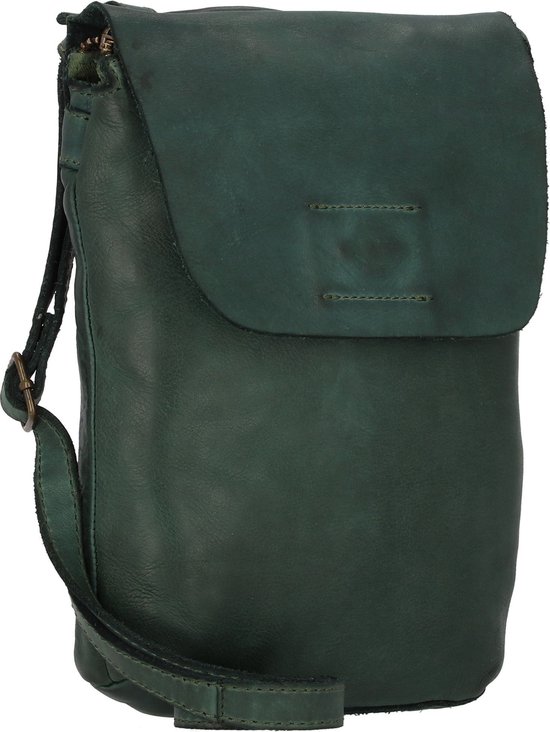 HAROLD'S Cuir Sac à épaule bandoulière Sac téléphone portable Submarine Smartphonebag Cognac Brun