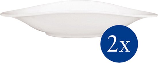 Villeroy & Boch Vapiano Set Pastaborden – 2 delig – Wit