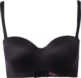 MAGIC Bodyfashion Luxury Strapless Bra Dames Beha - Black - Maat D80
