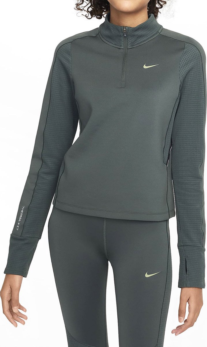 Nike Pro Therma-FIT Meisjes Top Zwart