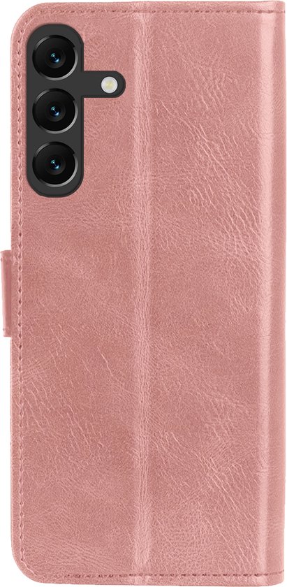 Étui pour Samsung A16 Cover Bookcase Cover Flip Case Book Cover - Étui pour Samsung Galaxy A16 Cover Book Case Cover - Or rose