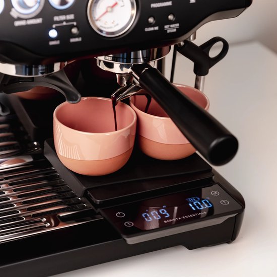 Koffie Weegschaal Met Timer - 0,1 Gram Precisie - Barista Weegschaal – Espressomachine – Barista Essentials