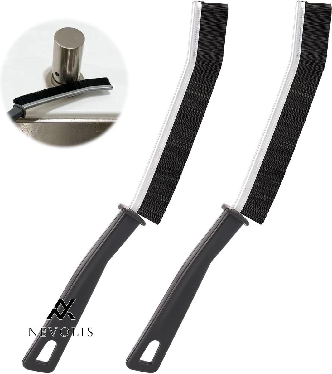 Nevolis Grout Cleaning Brushes Hard Brush Scrubbing Tile Joints Bathroom Kitchen .
