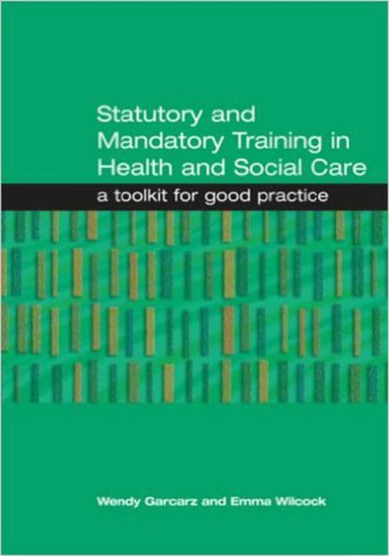 Statutory and Mandatory Training in Health and Social Care - cover