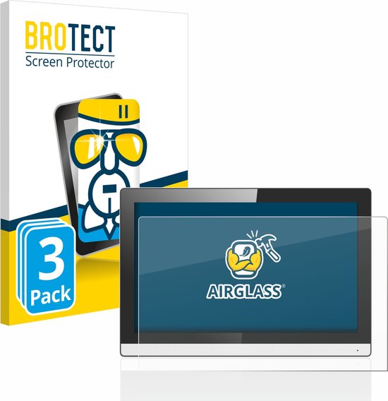 Foto: Brotect screenprotector voor hikvision kh6 series ds kh6350 wte1 folie beschermfolie beschermglas transparant 3 stuks 