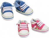 Heless Dolls Chaussures Sneaker Filles 30-34 Cm Bleu