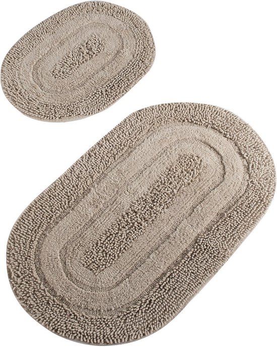 Asir - Badmat Set - Veelkleurig - 50 x 60 cm