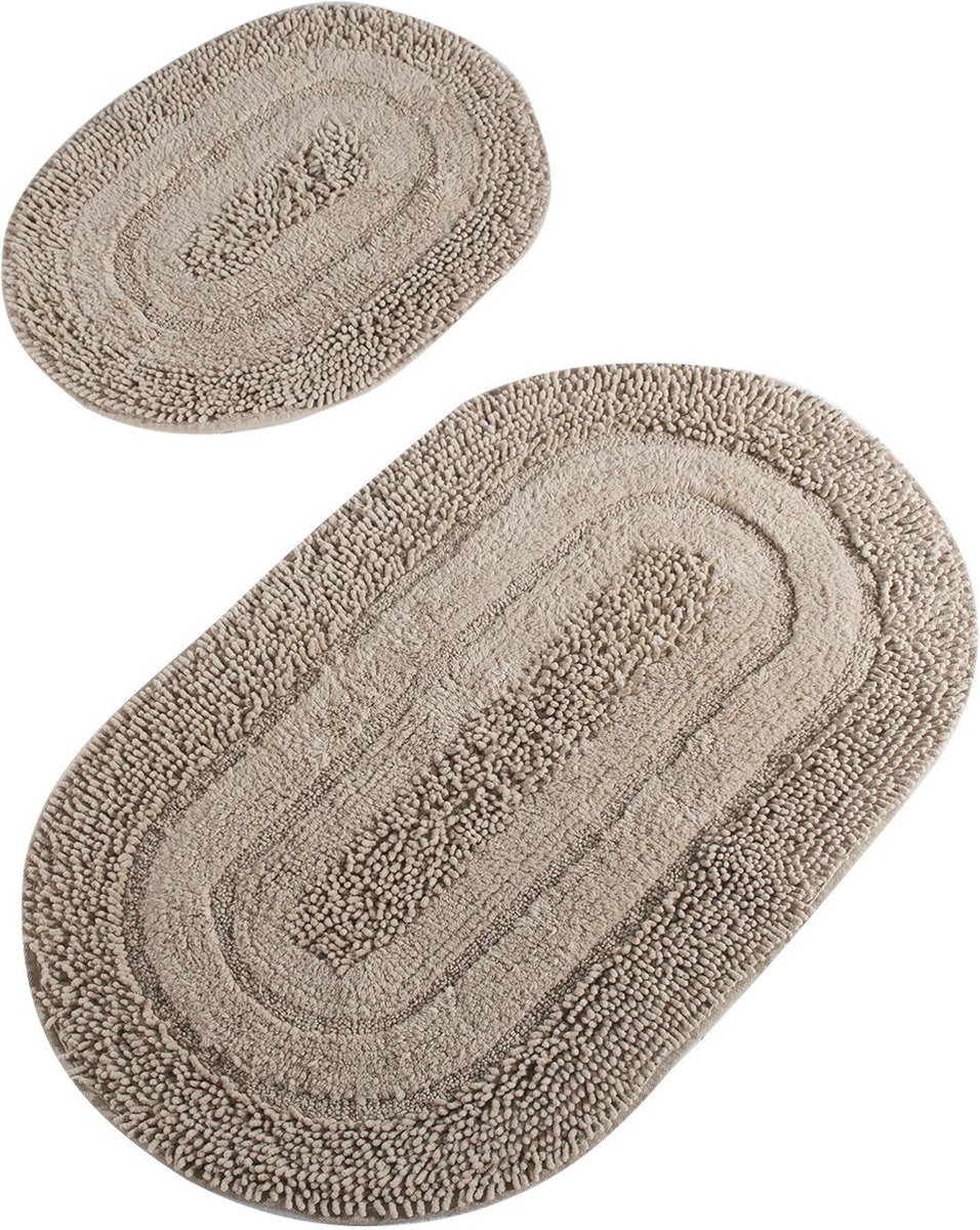 Asir - Badmat Set - Veelkleurig - 50 x 60 cm