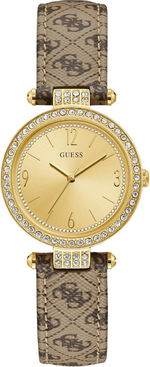 GUESS Watches W1230L2 Roestvrij staal Goudkleurig