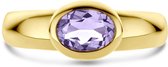 Ring Améthyste Or Jaune 14K