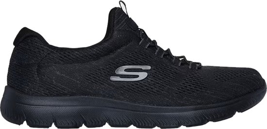 Skechers Summits - Baskets femme Fun Flair - Zwart - Confort Extra - Mousse à mémoire de forme - Taille 37