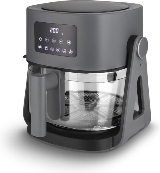 FRYTKOWNICA BEZTŁUSZCZOWA ZE SZKLANYM KOSZEM FR5500 GlassFast5,5L AIR FRYER - Sklep, Opinie