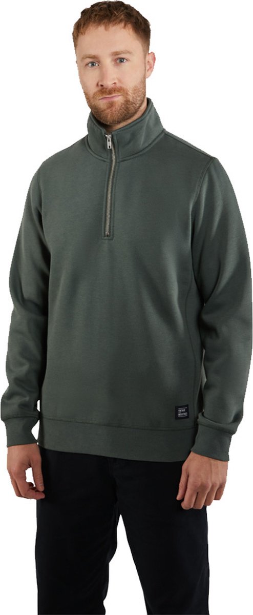 Vintage Industries Boulder Mid Sweater Heren Grijs