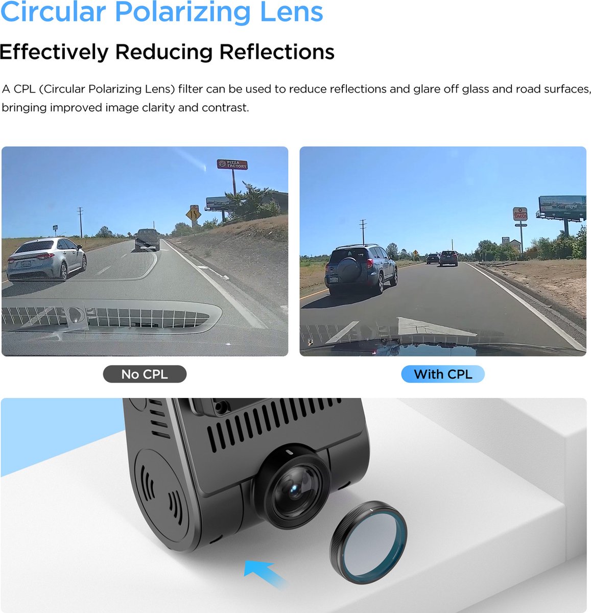 VIOFO A329 1CH - 4K dashcam met Sony STARVIS 2 thumbnail 6