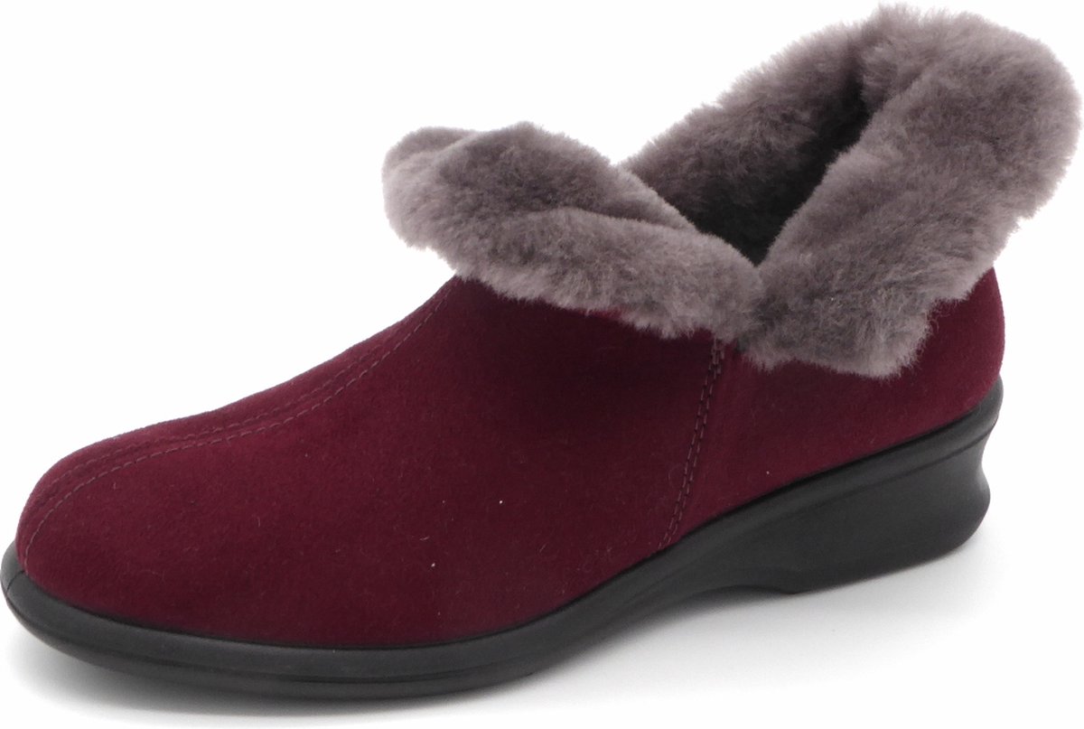 Rohde Dames Pantoffel Gevoerd 2515-41 Bordeaux (40.5)