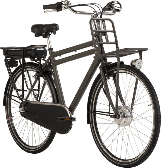 Hollandia Fiets (elektrisch) E-city fiets heren Hollandia Carry on 28'' e-bike 3 versnellingen -