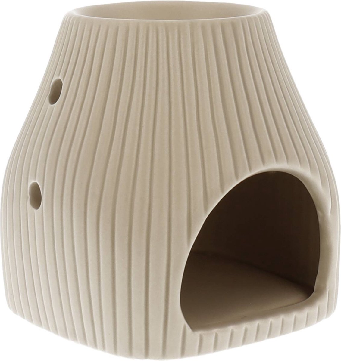 Scentchips Waxbrander Flare - Geurbrander - Amberblokjes Brander - Oliebrander - Wax Melts Brander - Aromabrander - Ook Geschikt Voor Essentiële Oliën - Geurolie - Waxmelts - Zwart