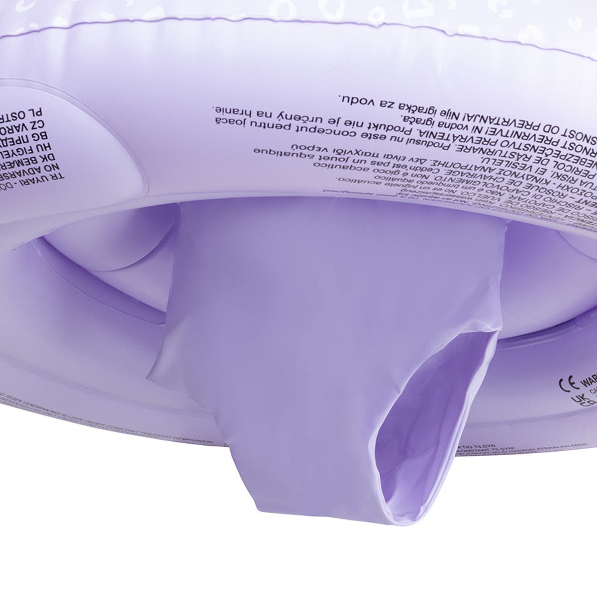 Swim Essentials | Lila Panterprint Baby Float 0 — afbeelding 6