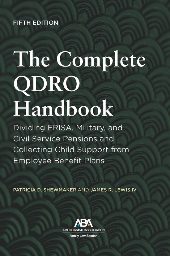 The Complete QDRO Handbook - cover