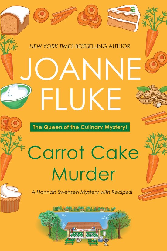Carrot Cake Murder - cover