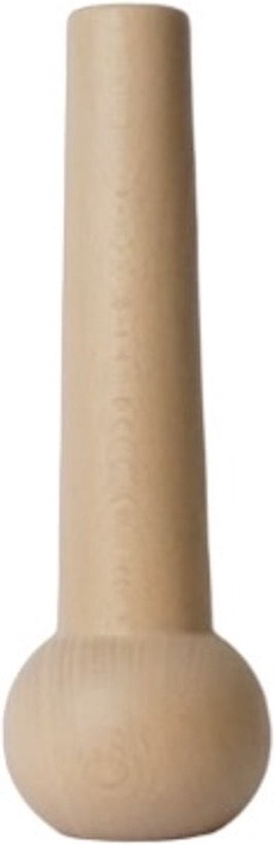 Candleholder cone low - natural