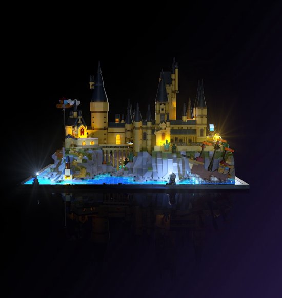 LMB 2.0 - Verlichtingsset geschikt voor LEGO Harry Potter Hogwarts Castle and Grounds 76419