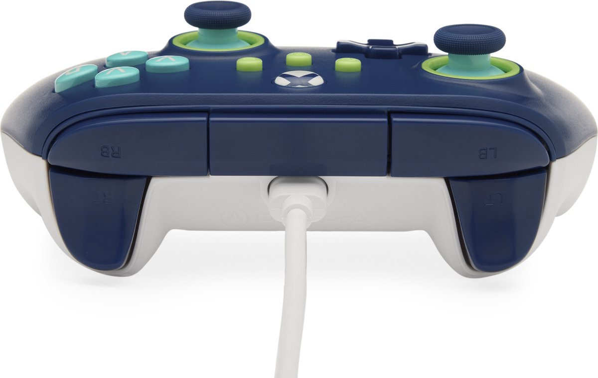 PowerA Bedrade Controller - Xbox Series X|S - Marine Blauw - 3m USB-kabel – foto 4