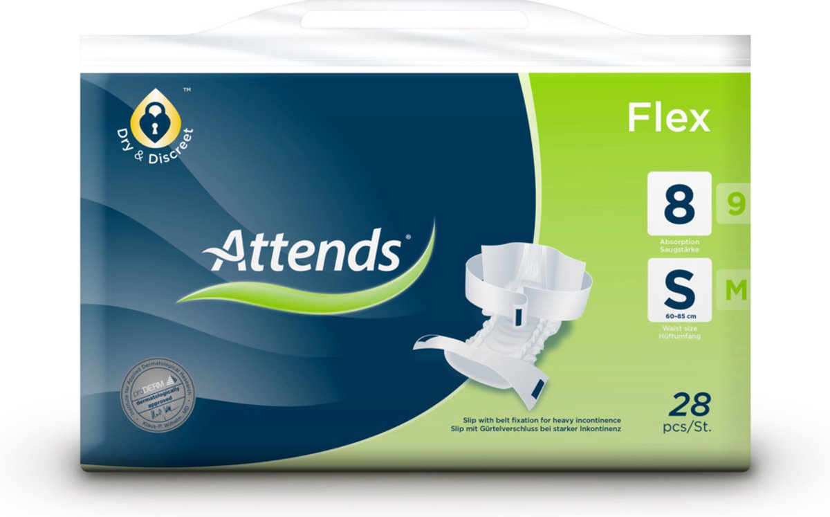 Attends Flex 8 Maat S (28 Stuks)