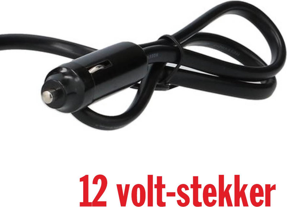All Ride Reis Waterkoker 12V - Auto Waterkoker 0.8L - Aansluiting op Sigarettenaansteker Auto - Warme Dranken Onderweg - voor Auto, Camper, Boot en Vrachtwagen - Kunststof - Zwart — afbeelding 4