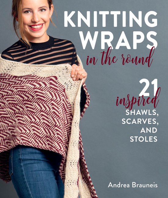 Knitting Wraps in the Round - cover